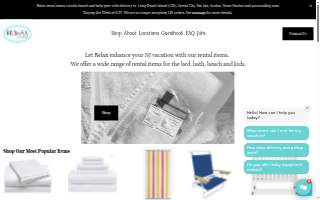Relax Concierge Linen Crib Rental