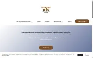 Accurate Floor Care of Somerset website