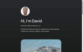 Alsieux Architecture website
