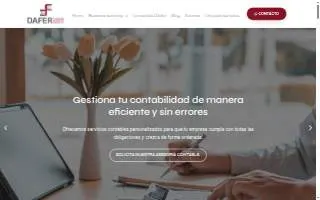 Dafer Solutions | Taxes and Accounting Services website