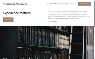 FriedmanLaw of Somerset website