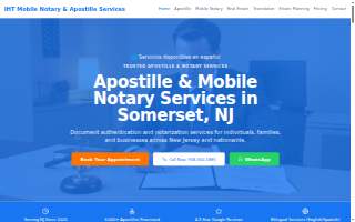 IHT Mobile Notary & Apostille Services of Somerset