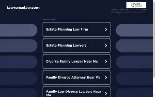 Lawrence Law - Divorce & Family Lawyers of Somerset website