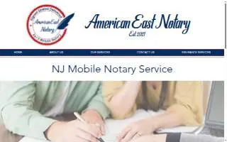 American East Notary website