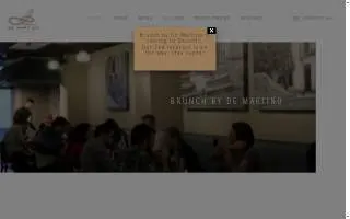 Brunch By De Martino website