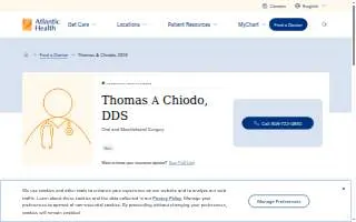 Chiodo Thomas A DDS website