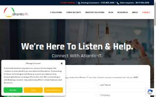 Atlantic IT | Middlesex County IT Support Company and Managed IT Services of South Brunswick