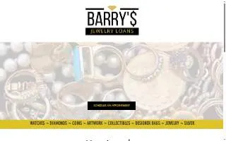Barry's Jewelry Loans of South Brunswick website