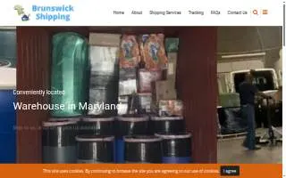 Brunswick Shipping website