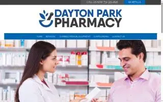 Dayton Park Pharmacy website