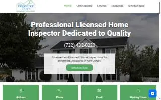Inspection Guys Home Inspection of South Brunswick website