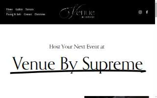 Venue by Supreme of Sayreville website