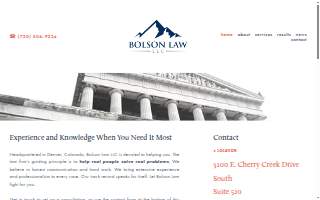 Bolson Law