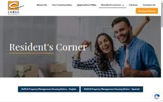 Corsa Management website