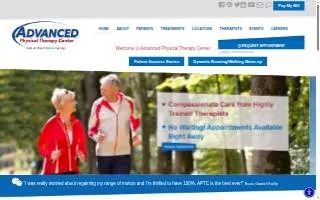Advanced Physical Therapy And Rehab website