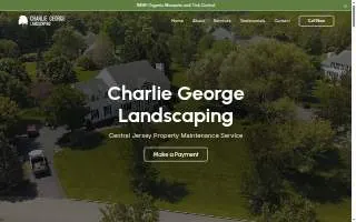Charlie George Landscaping Inc. website