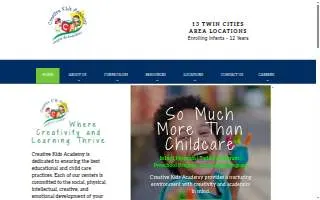 Creative Kids Academy of South Plainfield website