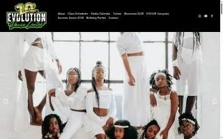 Evolution Dance Center of South Plainfield website