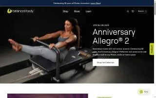 Pilates Movement Studio of Town 'n' Country website