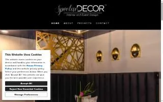 SpectacDECOR of South Plainfield website