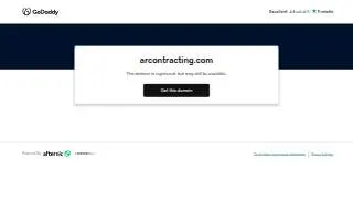 AR Designs Contracting website
