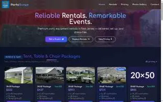 Party Surge website
