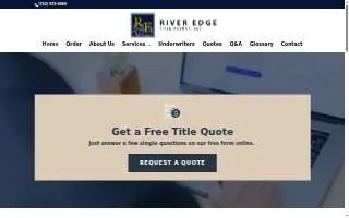 River Edge Title Agency LLC of Edison website