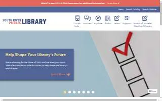 South River Library website
