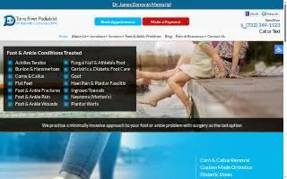 Toms River Podiatrist website