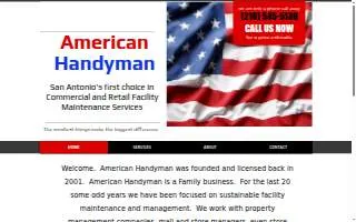 American Handyman Service llc website