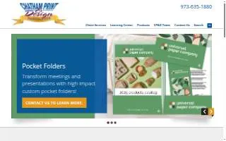 Chatham Print & Design website