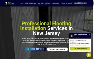 Forms Designs LLC- Polished Concrete & Epoxy Flooring website