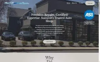 Hilltop Auto Repairs Inc website
