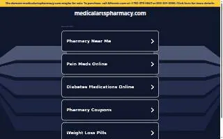 Medical Arts Pharmacy of Summit website