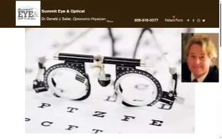 Summit Eye & Optical website