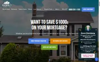 Summit Funding - Dave Steinberg Your Mortgage Guy website