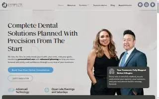 Complete Dental Works website