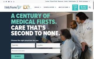 Holy Name Emergency Department