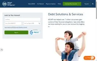 MCM Management Solution website
