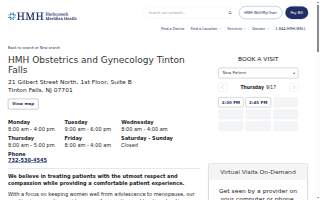 HMH - Obstetrics and Gynecology - Tinton Falls
