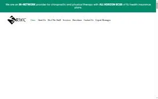 Riverside Wellness Center website
