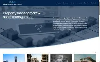 Shore View Property Management website