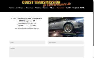 Coast Transmission and Performance of Toms River