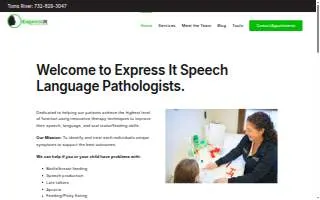 Express It Speech-Language Pathologists, LLC website