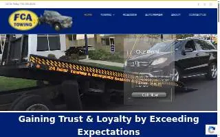 First Choice Auto Towing website