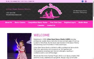 Lillian Dean Dance Studio website