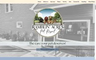 Ramblin' Acres Pet Resort of Toms River website