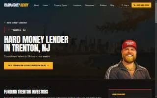 Hard Money Lenders Trenton NJ website
