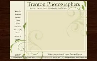 Trenton Photographers website