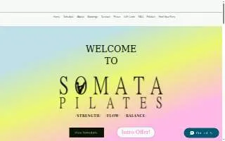 Somata Pilates website